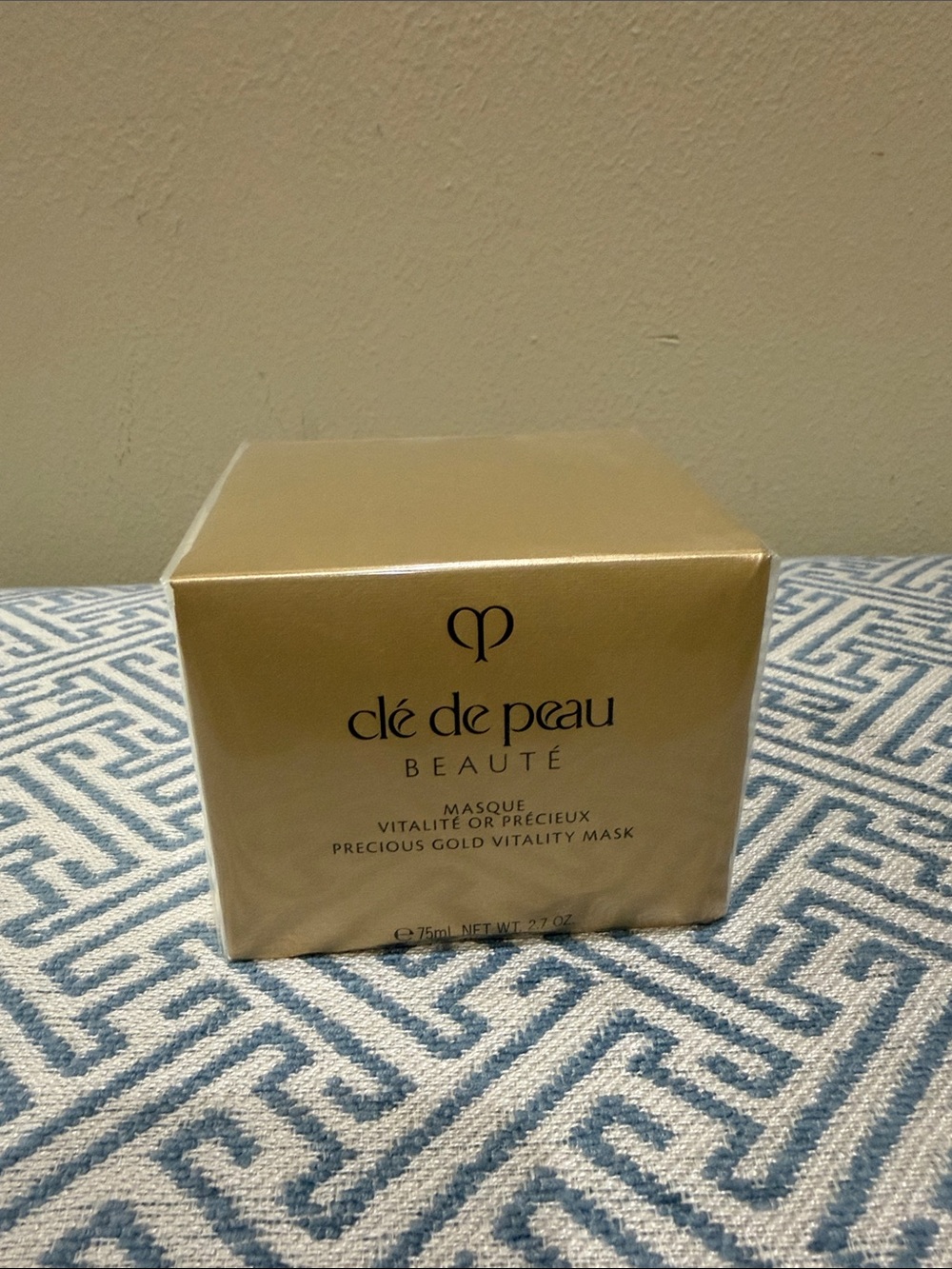Precious Gold Vitality Mask - Gold